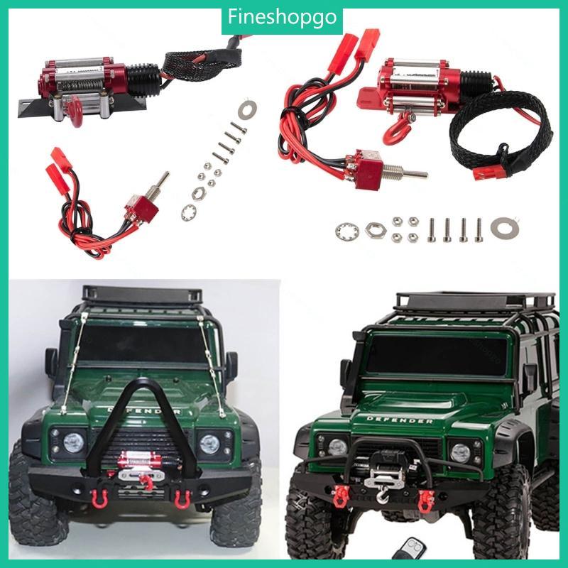 Fine 1 10 RC Crawler Winch สําหรับ SCX10 90046 อุปกรณ์เสริมชิ้นส่วนประสิทธิภาพ