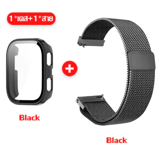 【เคส+สาย】เคส PC + สาย สําหรับ Amazfit bip 6 นาฬิกา สาย สำรอง สายสแตนเลส Amazfit bip 6