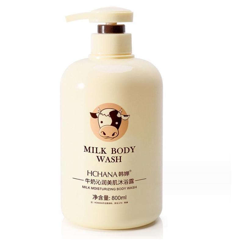 (FOREVER PREMIUM) Milk Body Wash Hydrating Moisturising Milk Body Wash สบู่ทําความสะอาดผิวที่ละเอียด
