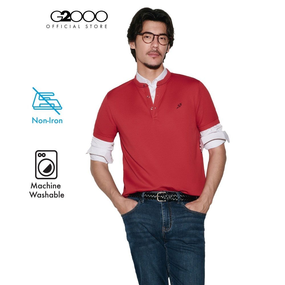 G2000 เสื้อโปโลสำหรับผู้ชาย Smart Fit รุ่น 4914004226 RED