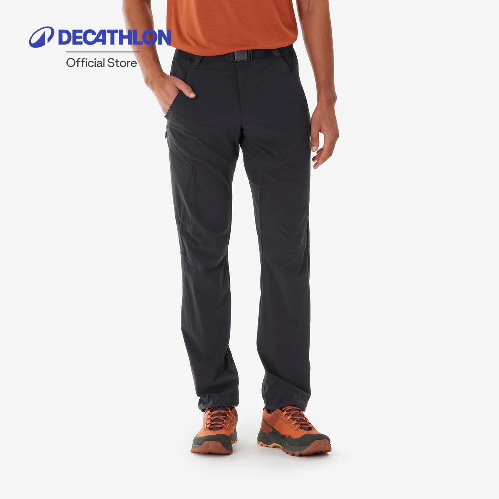 Decathlon Men’S Hiking Trousers, Mh500 กางเกงเดินป่าขายาวสำหรับผู้ชาย รุ่น Mh500 - Black
