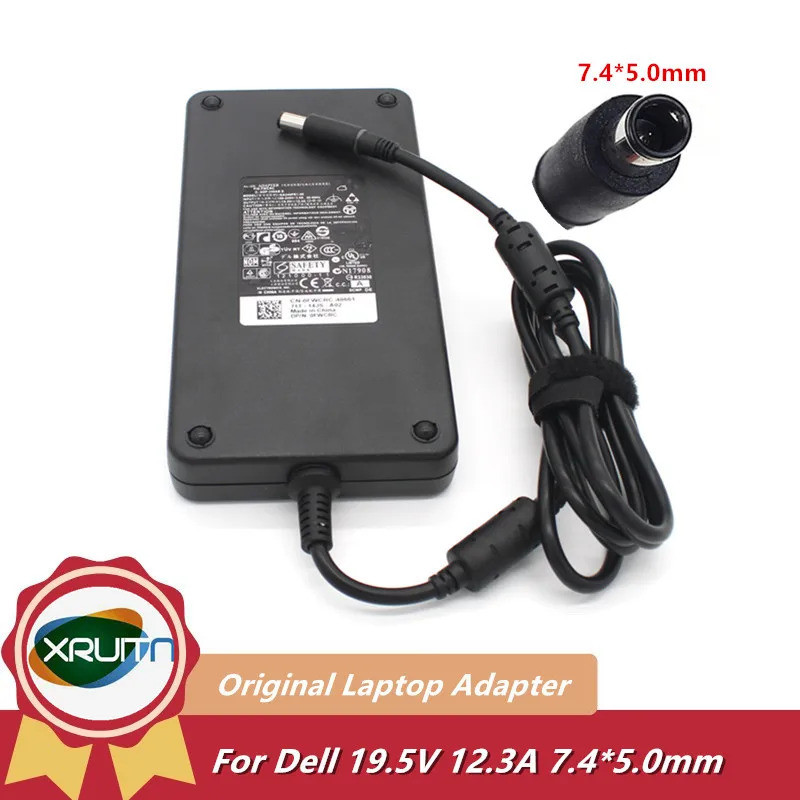 ของแท้ 19.5V 12.3A 240W LA240PM160 อะแดปเตอร์ AC สําหรับ DELL Alienware M15X M17X Precision 17 7000 