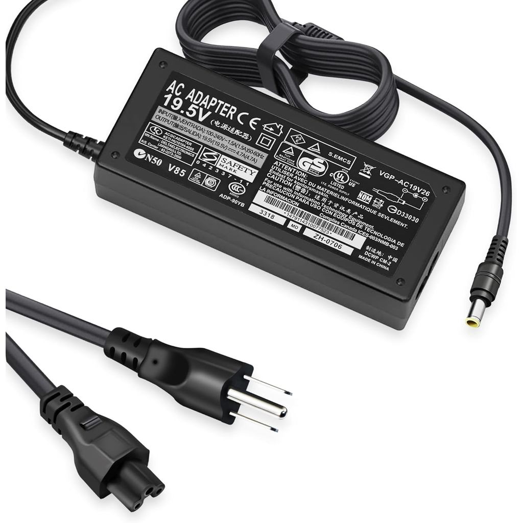 19.5V สายไฟสําหรับ Sony Bravia LCD TV KDL-48R510C KDL-40R510C KDL-48W650D KDL40W600B KDL32W600D KDL-