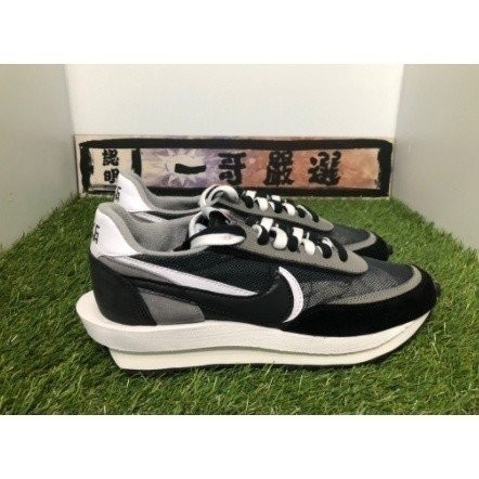 คุณภาพสูง sacai x ldv วาฟเฟิลข้อต่อสีดําสีเทาสีดํา Destruction ตาข่ายระบายอากาศ BV0073-001 52wf 9Q4U