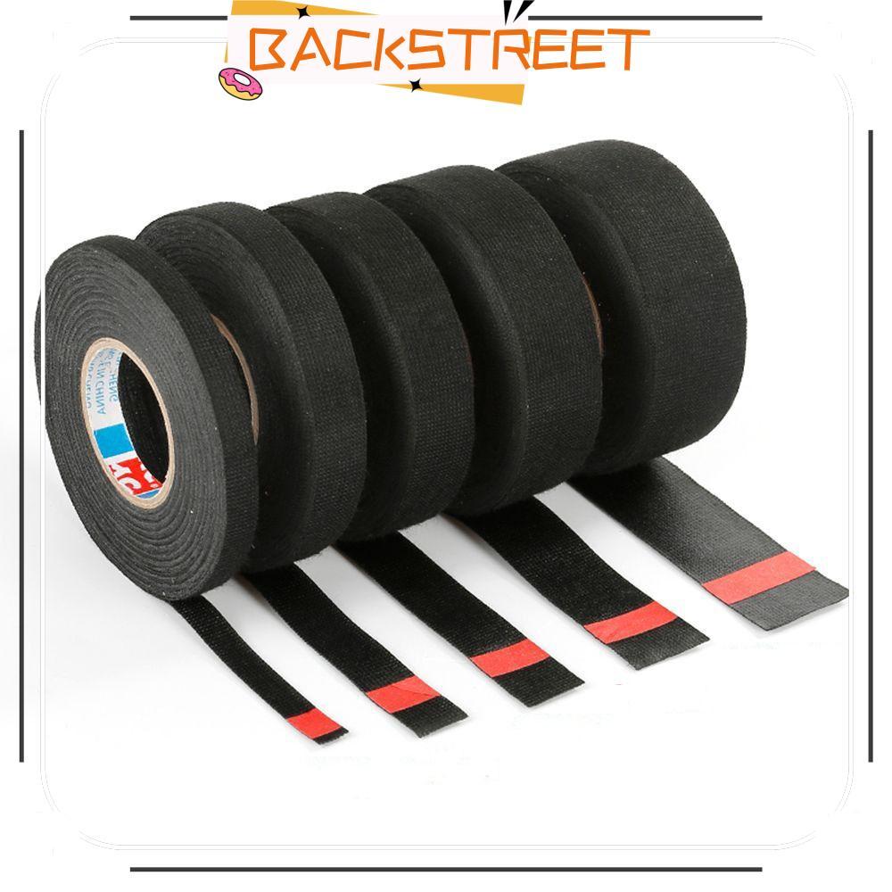 BACKSTAGE Wire Loom Tape, Cable Fixed Cloth Wire Harness Tape, Noise Dampening Automotive Heat-proof