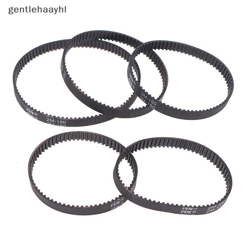 GG 2pcs Timing Drive เข็มขัด 2GT/2M Permeter 140 142 150 160 180 มม.กว้าง 6 มม.ซิงโครนัสลําเลียงอะไห