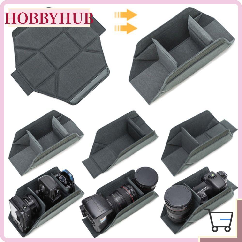 เลนส์กล้องกระเป๋าด้านใน,การดูดซับแรงกระแทกสวมทน DSLR ป้องกันการจัดเก็บ,ที่แบ่งภายในที่เรียบง่ายความชื้นหลักฐานรอยขีดข่วนทนกล้องจั