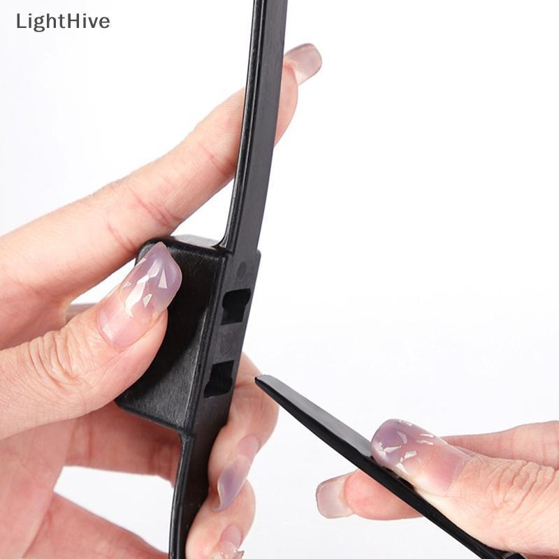 [LightHive] Flex Cuffs พลาสติกไนลอนแบบใช้แล้วทิ้ง Zip Tie Toughness Cable Handcuff การรักษาความปลอดภัยสาธารณะ การทําสวน (TH)