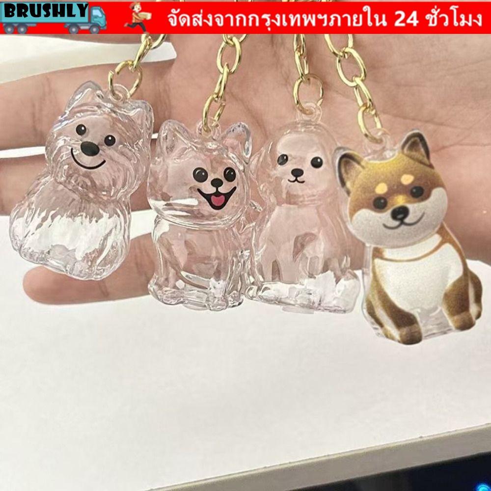 แปรง ของชําร่วยแบบพกพาพวงกุญแจ,น่ารักใสสุนัขขนการจัดเก็บจี้,ของขวัญอุปกรณ์ ทําเอง ขนแคปซูลการจัดเก็บสัตว์เลี้ยงภาชนะผมคนรักสัตว์เลี้