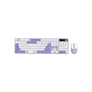 Anitech X Snoopy4 รุ่น SNP-PA817 ชุดเมาส์คีย์บอร์ด 2.4GHz / BT 12 Hot Keys รับประกัน 2 ปี
