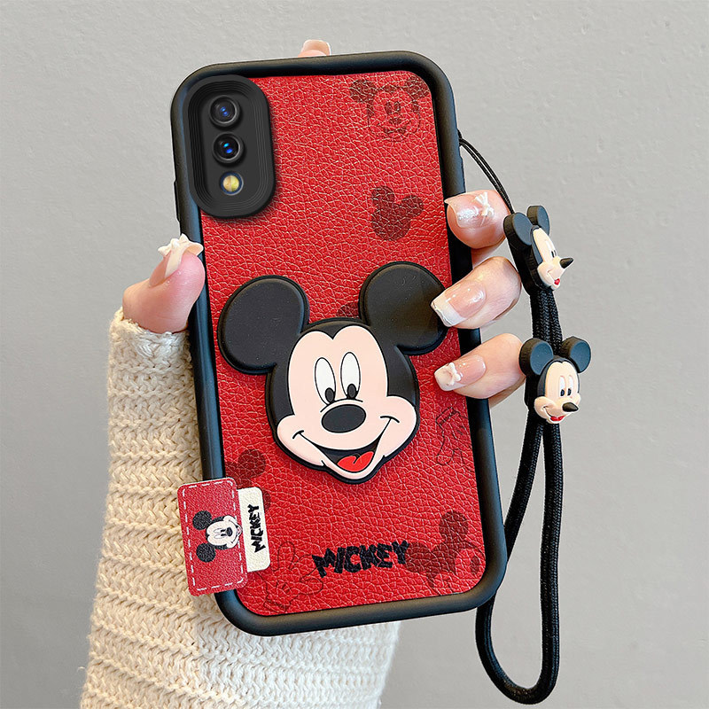 เคส Vivo Y93 เคส Vivo Y91c เคส Vivo Y1s เคส Vivo Y93s เคส พื้นผิวหนังน่ารักใช้งานร่วมกับ   กรณี   รู