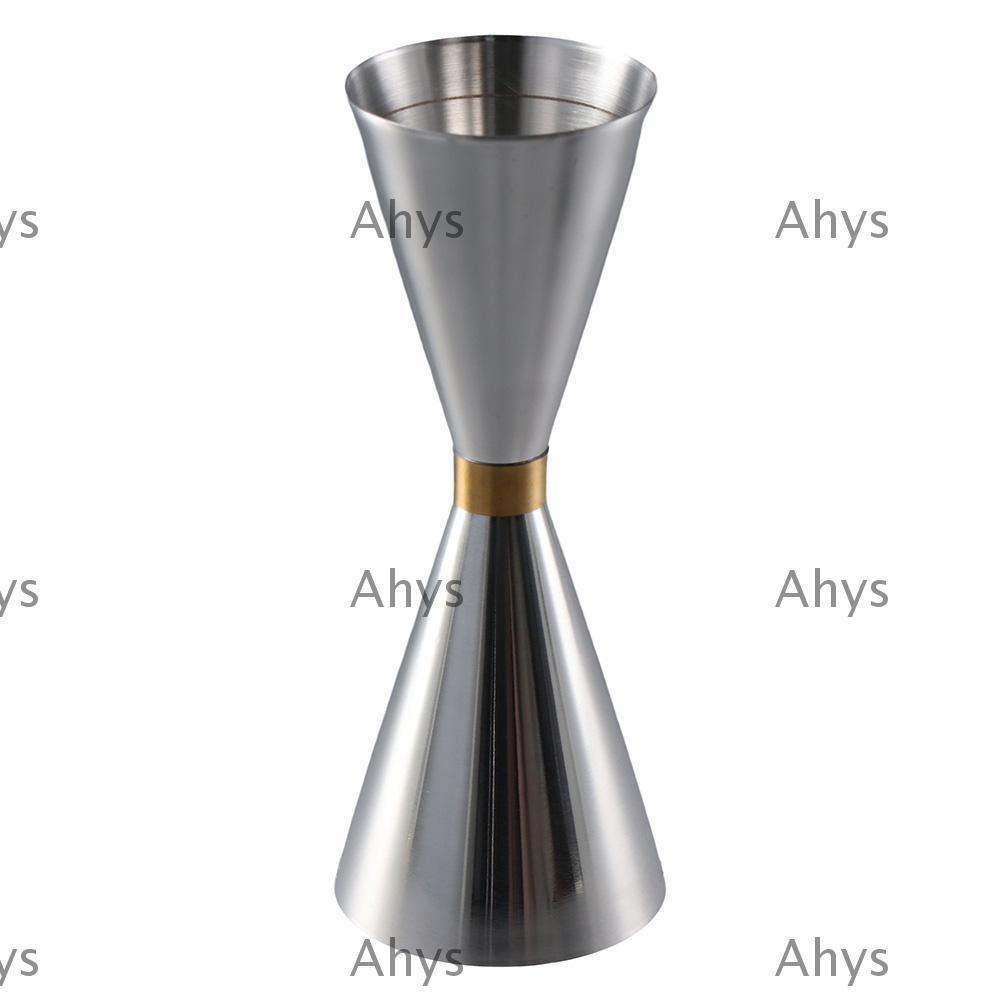 AHYS Double Cocktail Jigger, Shot Stainless Steel Bar วัด Jigger, วัดวัดภายใน OZ/ML ญี่ปุ่น Jigger H