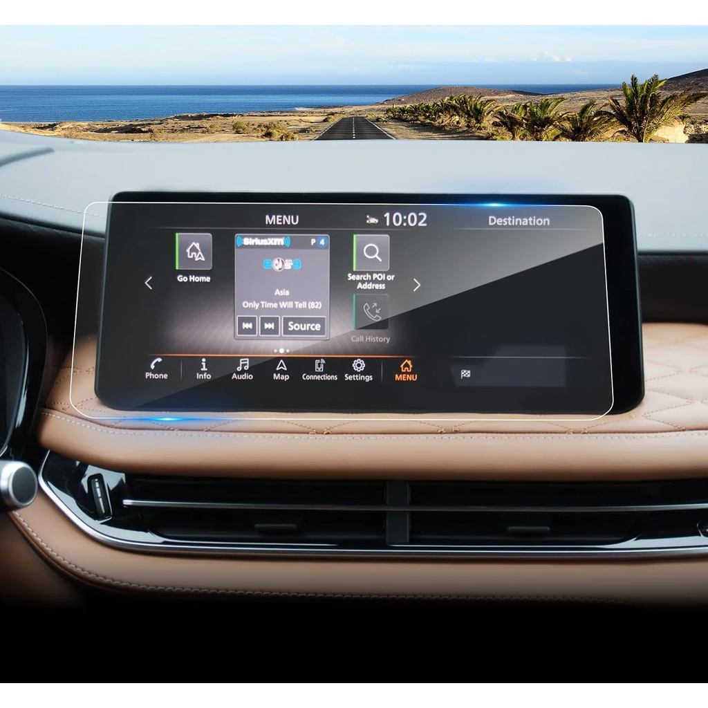 2022-2025 2026 QX60 ป้องกันหน้าจอสําหรับ Infiniti QX60 (Pure/Luxe/Sensory/Sport/Autograph) หน้าจอสัม