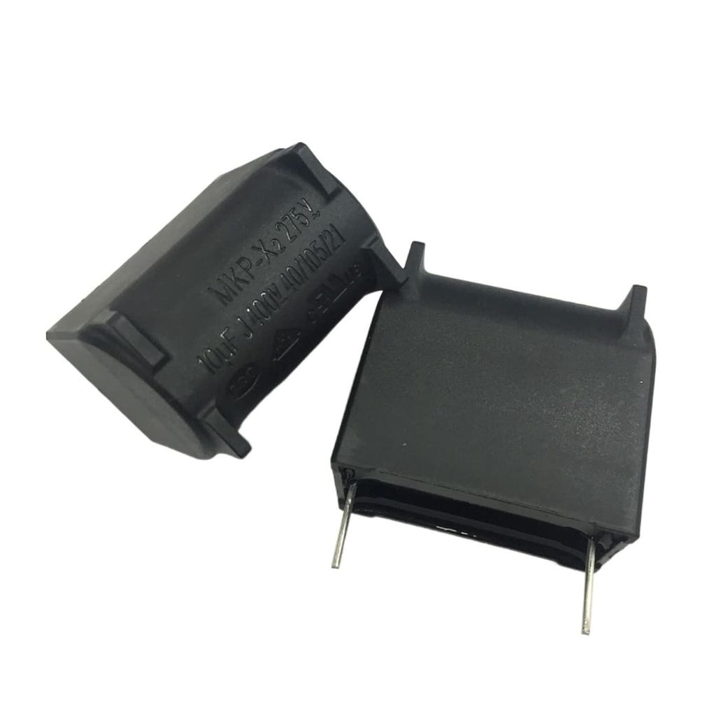 10PCS-2PCS ฟิล์มโพรพิลีน Capacitance 10UF 10.0UF 275V 400V MKP-X2 275V10UF(2PCS)