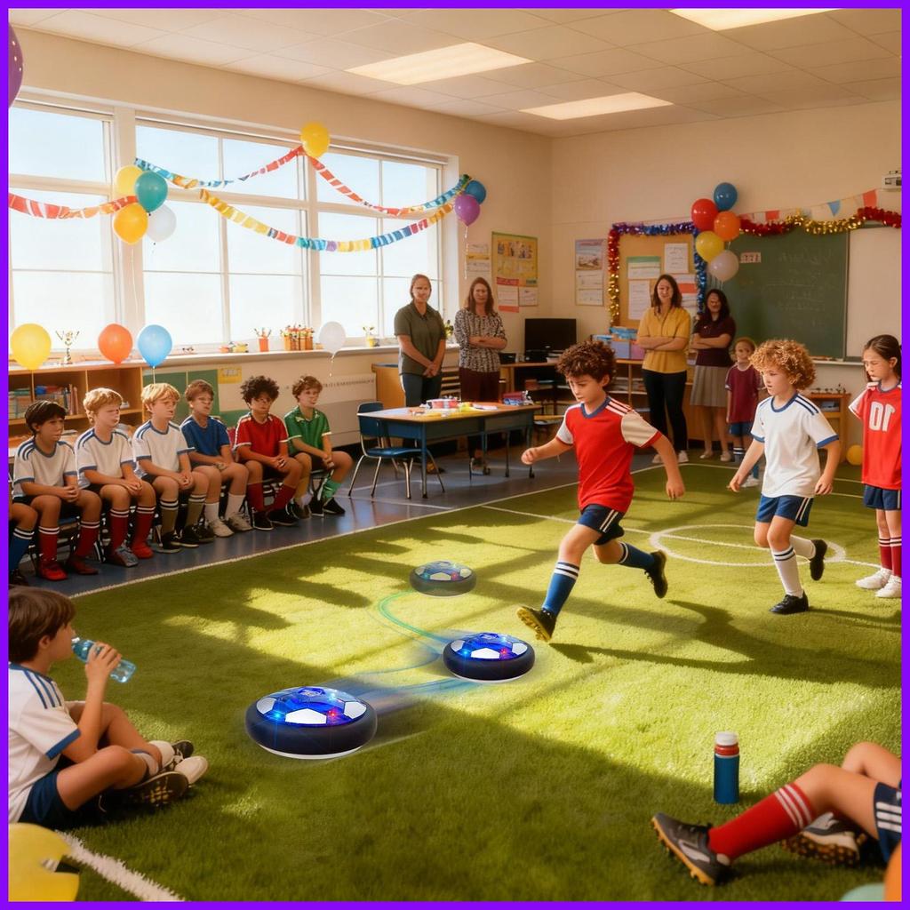 Hover Air ลูกฟุตบอลชาร์จเกมกีฬา Interactive ลอยฟุตบอลสําหรับเด็กชายหญิงเยาวชน noath