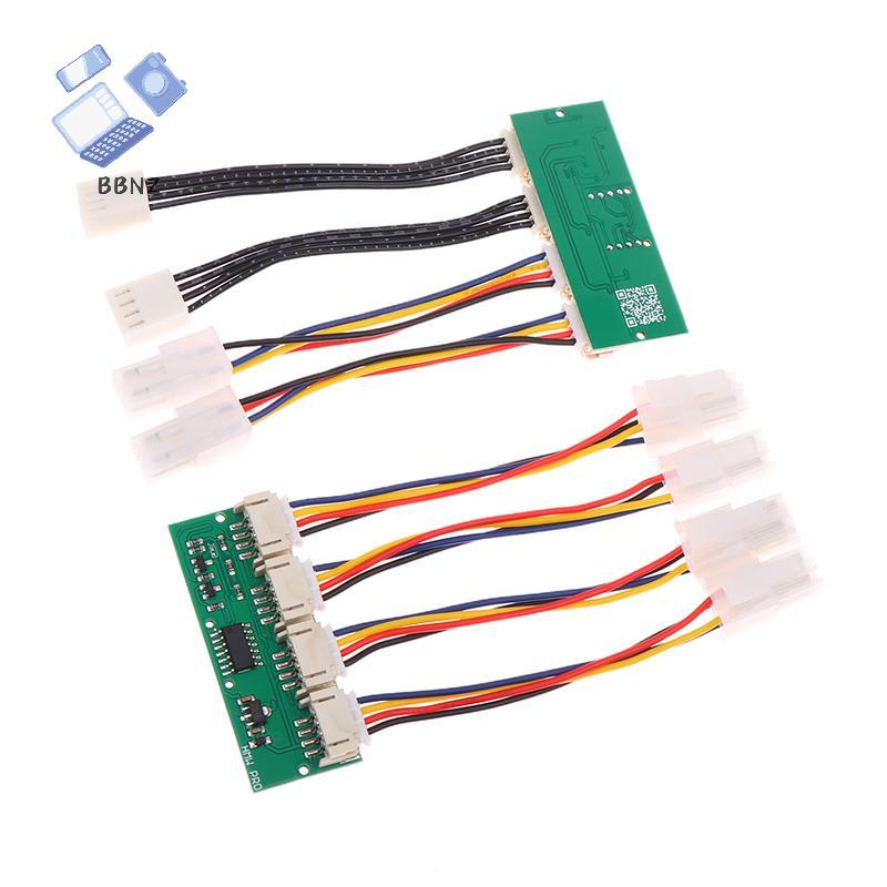 [BBNZ] 12V 4-in-1 Square 4Pin พัดลมจําลองจําลองจําลองจําลองพิเศษสําหรับ Antminer S21 S19kpro T21 KS5