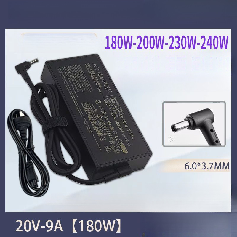 อะแดปเตอร์ไฟฟ้า ASUS 180W/200W สำหรับเกมมิ่งโน๊ตบุ๊ค ROG/ TUF Gaming รุ่น FA506/FA706