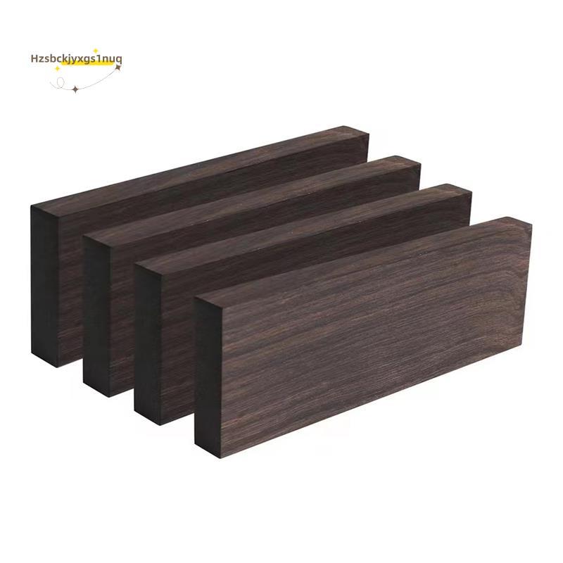 Hzsbckjyxgs1uq4PCS Unfinished Ebony ไม้เปล่าสําหรับ DIY กีตาร์อุปกรณ์เสริมกีตาร์ไฟฟ้ากีตาร์เพลงกีตาร