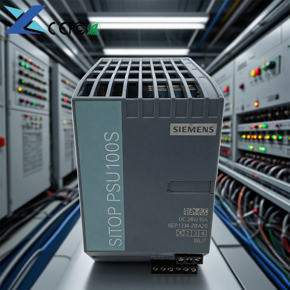 การรับประกัน Siemens ยี่ห้อใหม่ 6EP1334-2BA20 SITOP PSU 100S ป้องกันการลัดวงจรโมดูลจ่ายไฟสลับ