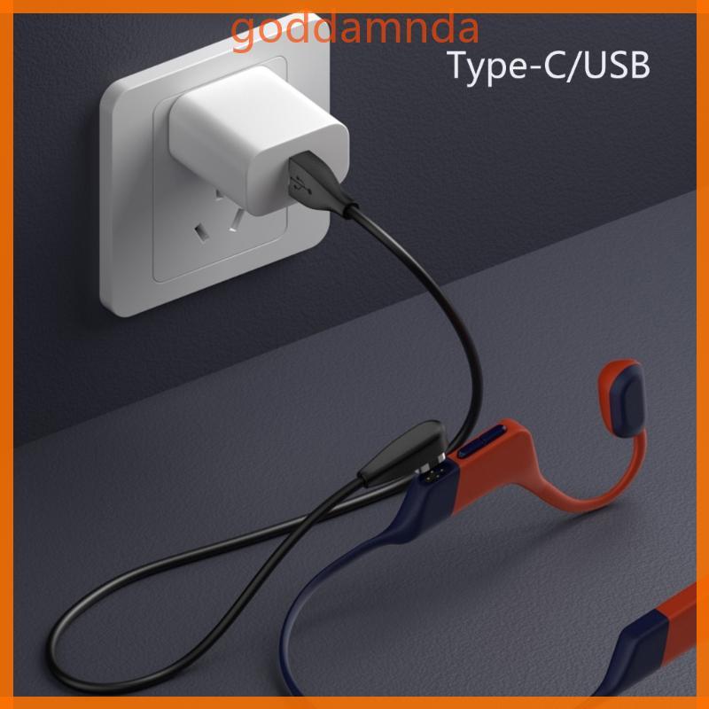 GODD 3 28ft หูฟังแม่เหล็กสายชาร์จสําหรับหูฟัง S710