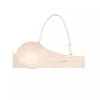 Sabina Pretty Perfect Level 1 เสื้อชั้นใน เกาะอก ไร้โครง รหัส SBU25016C2 - สีเนื้ออ่อน
