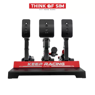 Simagic P1000 Pedals Set ชุดแป้นเหยียบ Loadcell ระบบ Modular รองรับ Haptic/ไฮดรอลิก(ประกันศูนย์2ปี)