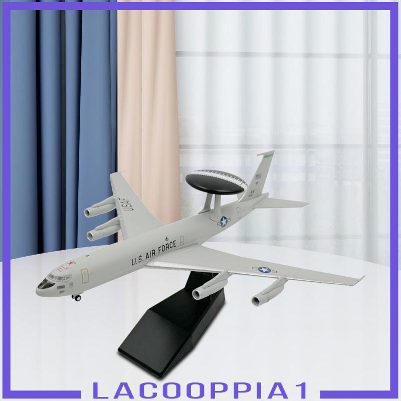[Lacooppia1] 1:200 USA E-3 เครื่องบิน Diecast รุ่นสูงรายละเอียดผู้ใหญ่ของขวัญเครื่องบินพร้อมฐานสําหร