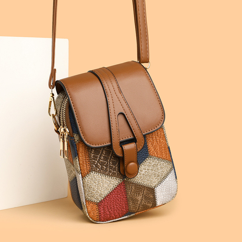 กระเป๋า Messenger สุภาพสตรี หนังนุ่ม หลายช่องเก็บของ สะพายข้างได้ เหมาะสำหรับวันสบายหรือโอกาสสำคัญ - รูปที่ 2