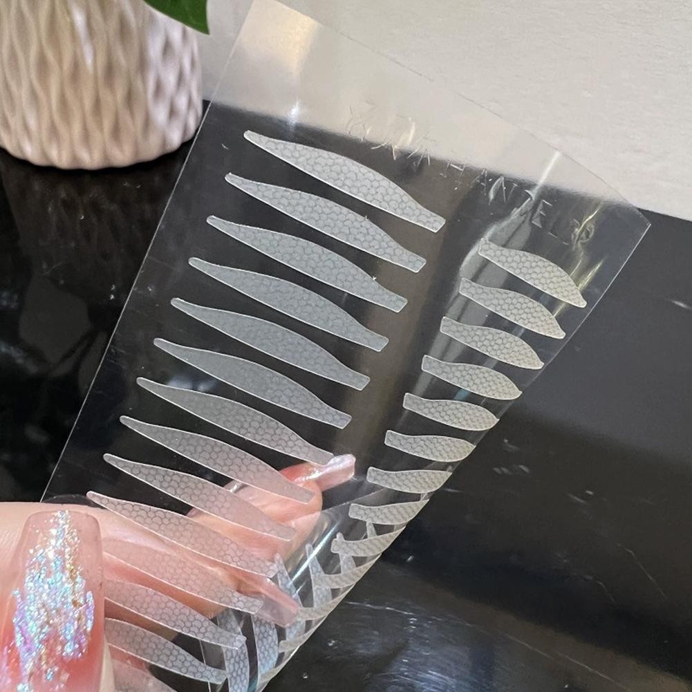 Matte Lace Invisible Double Eyelid Stickers Yacht Model Stickers Double Olive Swollen Inside R3d3