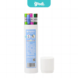 สีไม้แบบกดเติมไส้ ชุด12สี m&g รุ่น Snoopy ดินสอสีแบบกด Mechanical color pencil สีคมชัด เติมไส้ได้ (จำนวน1กล่อง)