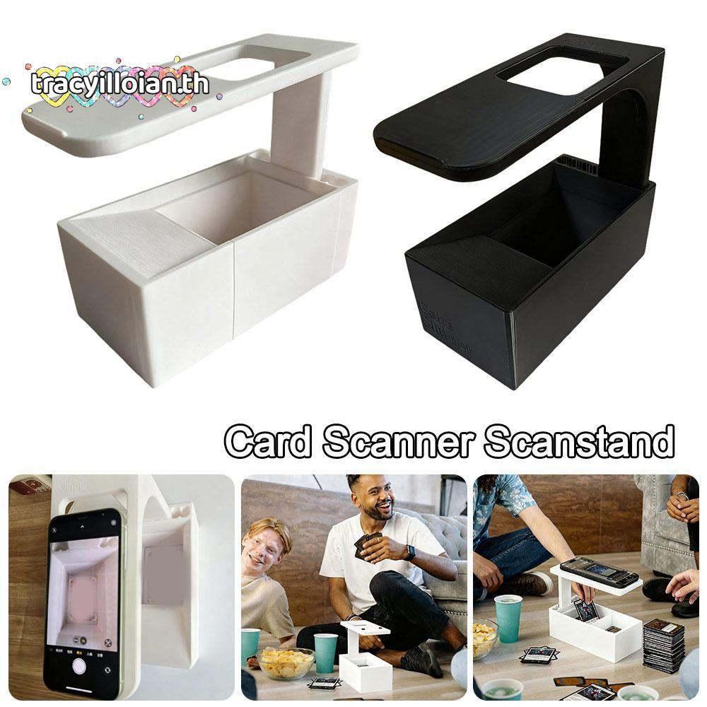 TRACYILLOIAN TCG Card Slinger, Universal ปรับการ์ด Scanner Scanstand, DIY สแกนพิมพ์ได้อย่างรวดเร็ว Trading Card Scanner การ์ดเกม