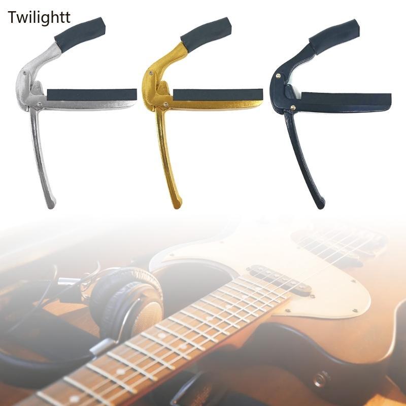 WILI กีตาร์อุปกรณ์เสริม Universal Capo Clamp โลหะผสมสังกะสีโลหะกีตาร์ไฟฟ้าอะคูสติกกีตาร์คลาสสิก Capo กีตาร์ Part