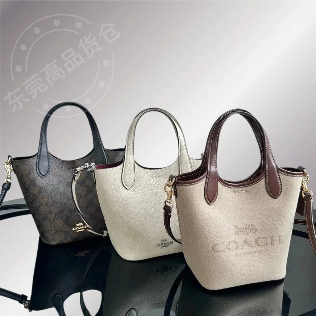 Coach_bucket_bag_CR169.CR168.CR256_สะพายข้างและถือได้_หนังแท้เต็มใบ