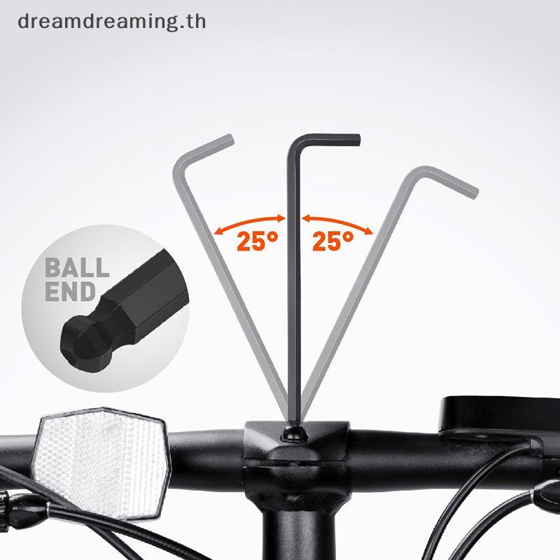 [ Dream ] 1 ชุด Allen Key Set Allen Hex ประแจไขควงชุด Sleev Universal Torque Long Metric สําหรับรถจั