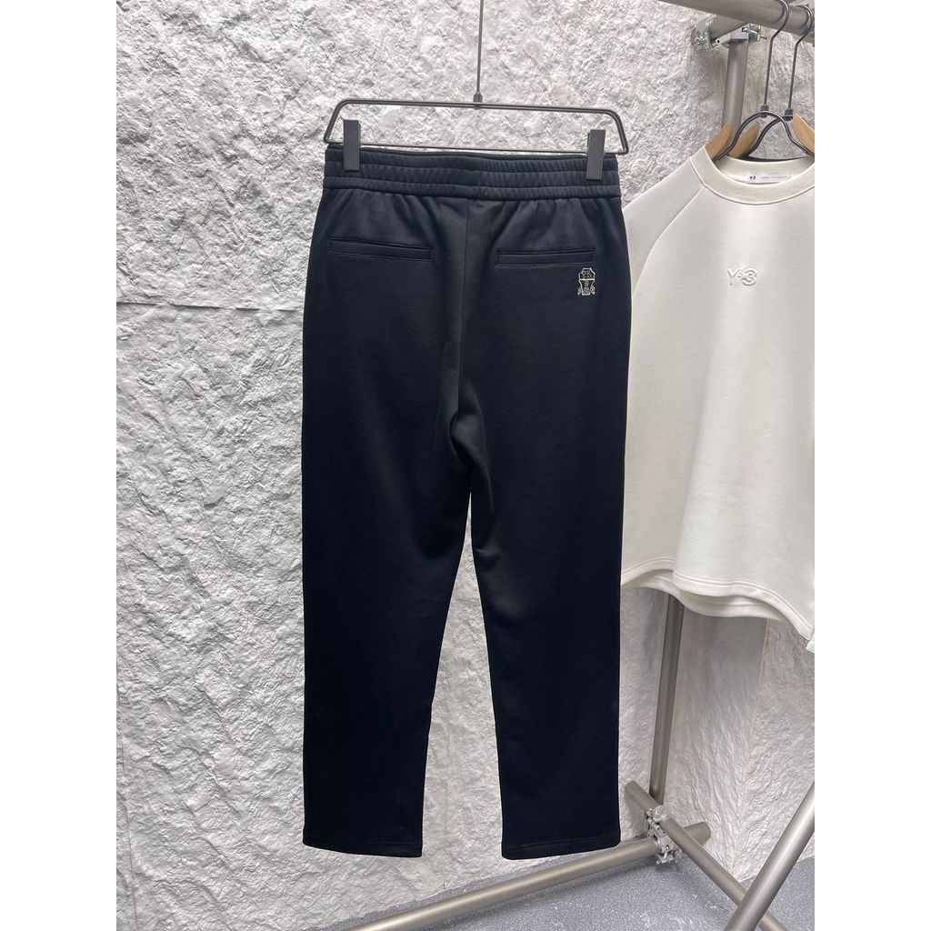 W0MP Brun'''BC Men's Autumn Winter Warm Embroidered Fashion Simple Versatile Comfortable Men's Strai