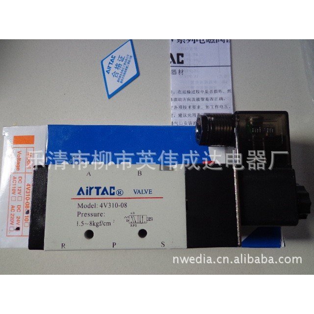 4M310-10 DC12V โซลินอยด์วาล์ว DC24V4V210-10 4V310-10 นิวเมติก 4V310-08 OVDP