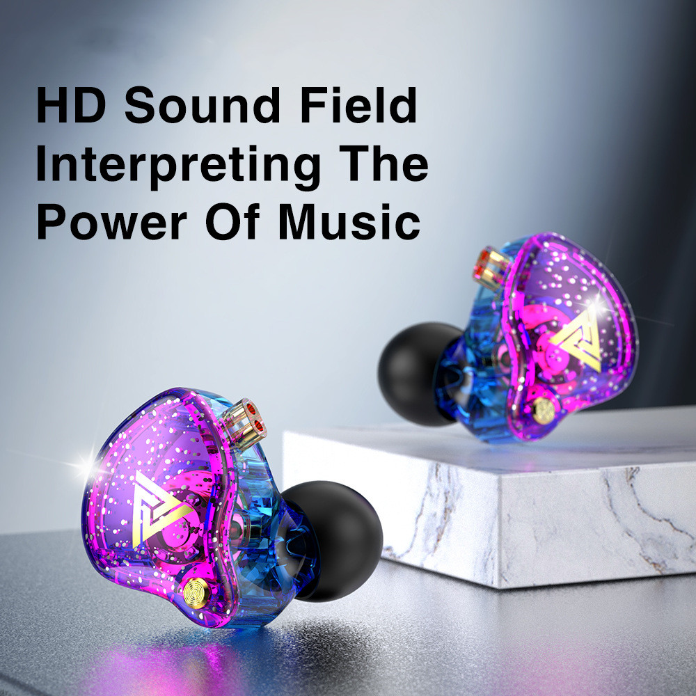 Ak6 Pro หูฟัง Hifi Fever ซับวูฟเฟอร์ในหูแบบมีสาย