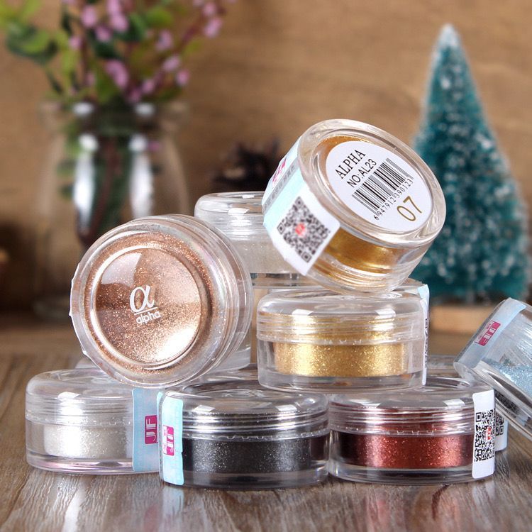 Alpha Stage เด็กเจ้าสาว Glitter Glitter Eyeshadow Powder Monochrome Glittering Glitter Powder High G