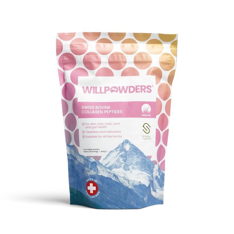 WillPowders Bovine Collagen Peptides Powder 400g