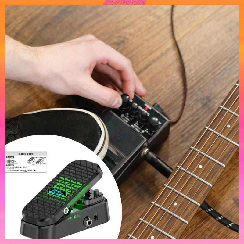 [Kloware2] Guitar Wah Pedal 2 in 1 พร้อม Wah Wah Active Volume Control Wah Volume Pedal กีตาร์ไฟฟ้าเ