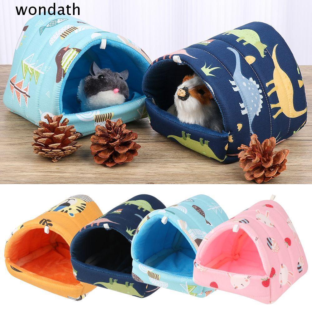 WONDA Hamster House Winter Rabbit Squirrel Cute Soft Guinea Pig Nest
