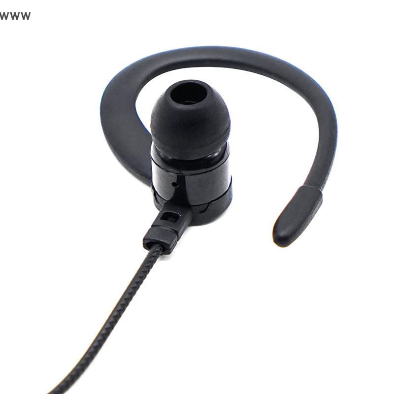 หูฟังแบบเกี่ยวหูสำหรับ BF760 BF996 walkie talkie Headset MIC K-Plug หูฟังวิทยุสมัครเล่นแบบมีสาย