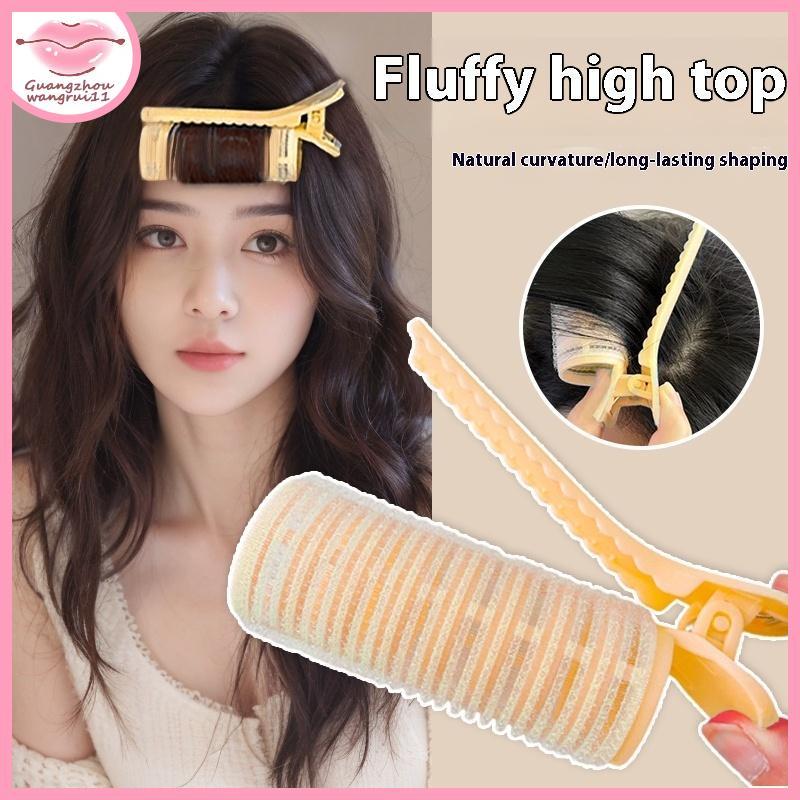 [GZ] ลูกกลิ้งผม Air Bangs Curling Rollers คลิปจัดแต่งทรงผมปุย Curling Irons Overnight Heatless Curler TH