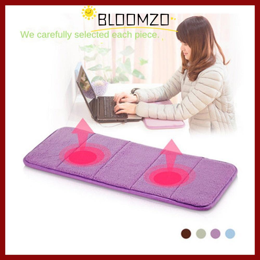 in stockBLOOMZO แป้นข้อศอกคีย์บอร์ด, ผ้าฝ้ายดูดซับเหงื่อคอมพิวเตอร์ข้อมือข้อศอก, คุณภาพสูง Ultra Soft 60*20 ซม. ที่วางข้อศอกคีย์บอร์ดสําหรับเดสก์ท็อปโต๊ะ