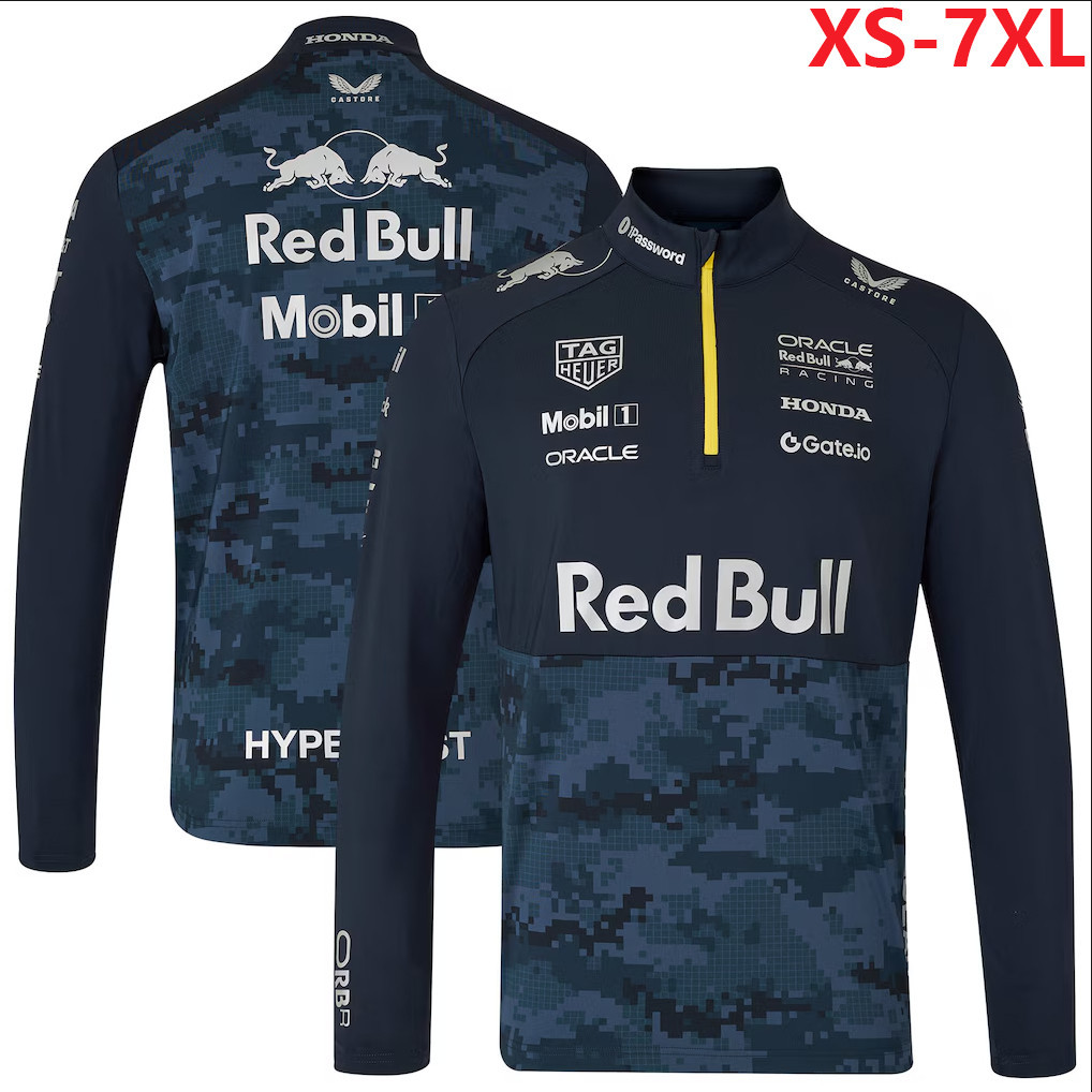 2026 ใหม่ F1 เสื้อยืดแขนยาวสําหรับบุรุษและสตรี + F1 เจอร์ซีย์ทีม Red Bull