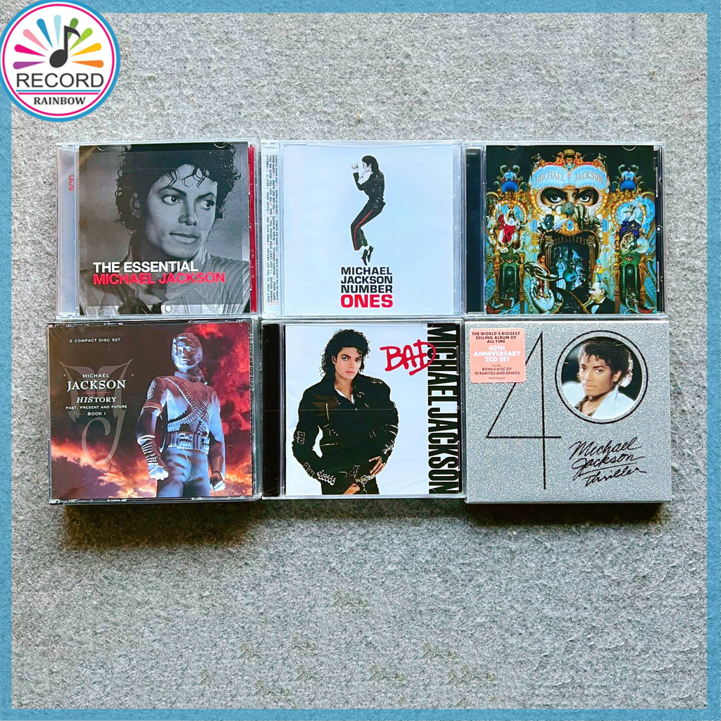 Michael Jackson 6 Albums Set (Michael 2026 Film) Original CD Album [Sealed] Brand New