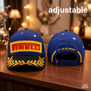 หมวกเบสบอล, Pirelli -F1 Melbourne Sun Protection, Unisex Outdoor Australia 2026 GP Special Podium Cap, ประณีตหลายสีปัก