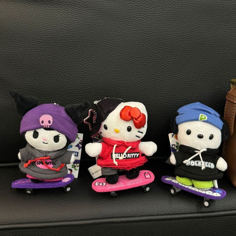 Sanrio Scooter Kuromi Pacha Dog Pacha จี้รูปดาวห้าแฉกพวงกุญแจจี้ตุ๊กตาตุ๊กตา