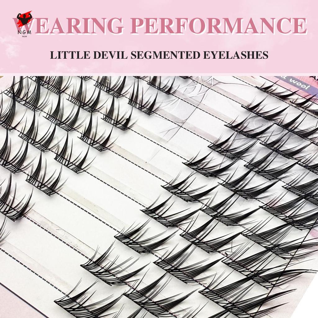 11-13 มม.ชุดต่อขนตาซ้ายและขวา Resuable Lashes สําหรับออกเดทงานแต่งงานทุกวันใช้