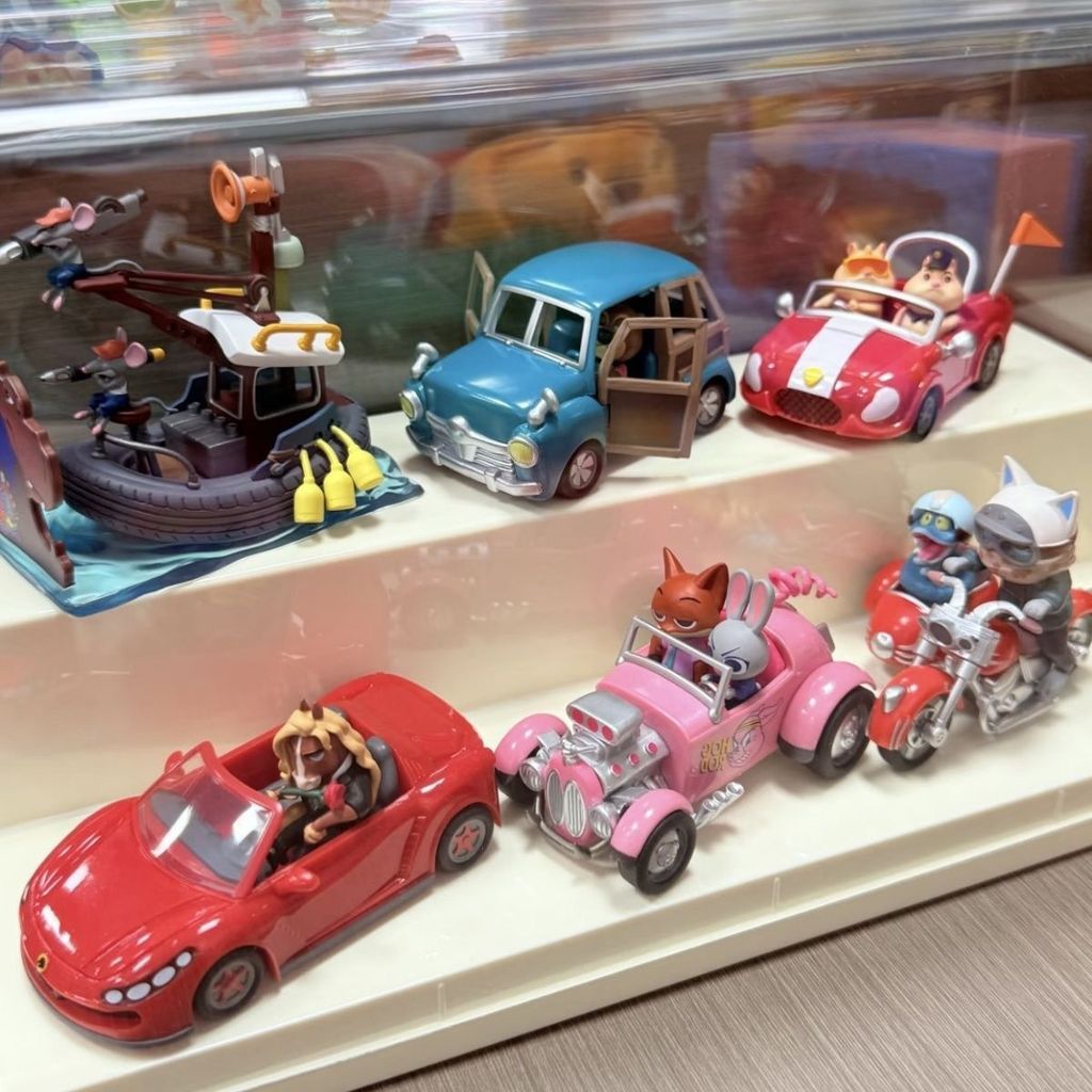 สินค้าใหม่ Crazy Animal City 2 Mystery Box Crazy Car Series รูป Judy Nick อินเทรนด์เล่นตกแต่ง